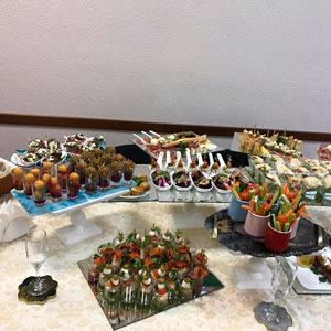 Корпоратив в офисе от ресторана Интеграл