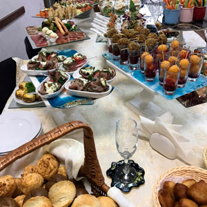 Корпоратив в офисе от ресторана Интеграл