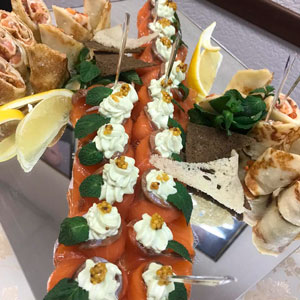 Корпоратив в офисе от ресторана Интеграл