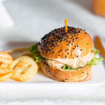 Бургеры для детей в ресторане Интеграл